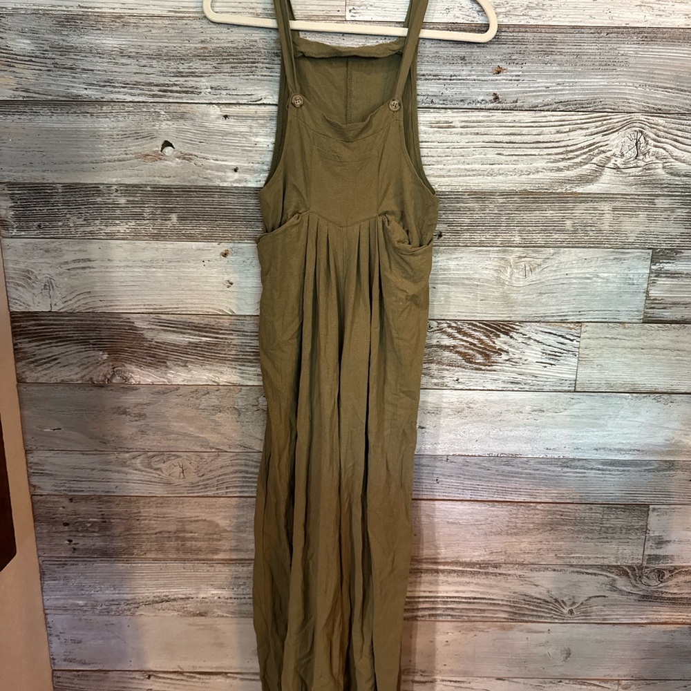Stylish Olive Jumpsuit